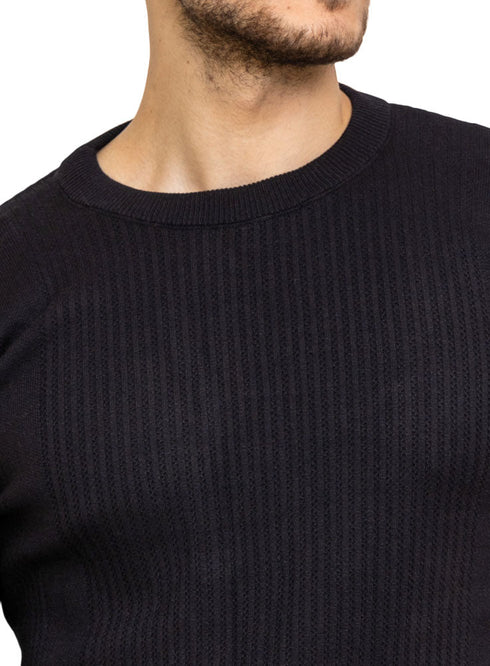 Black - Design p2231 PF - Round Pullover - Khotwh